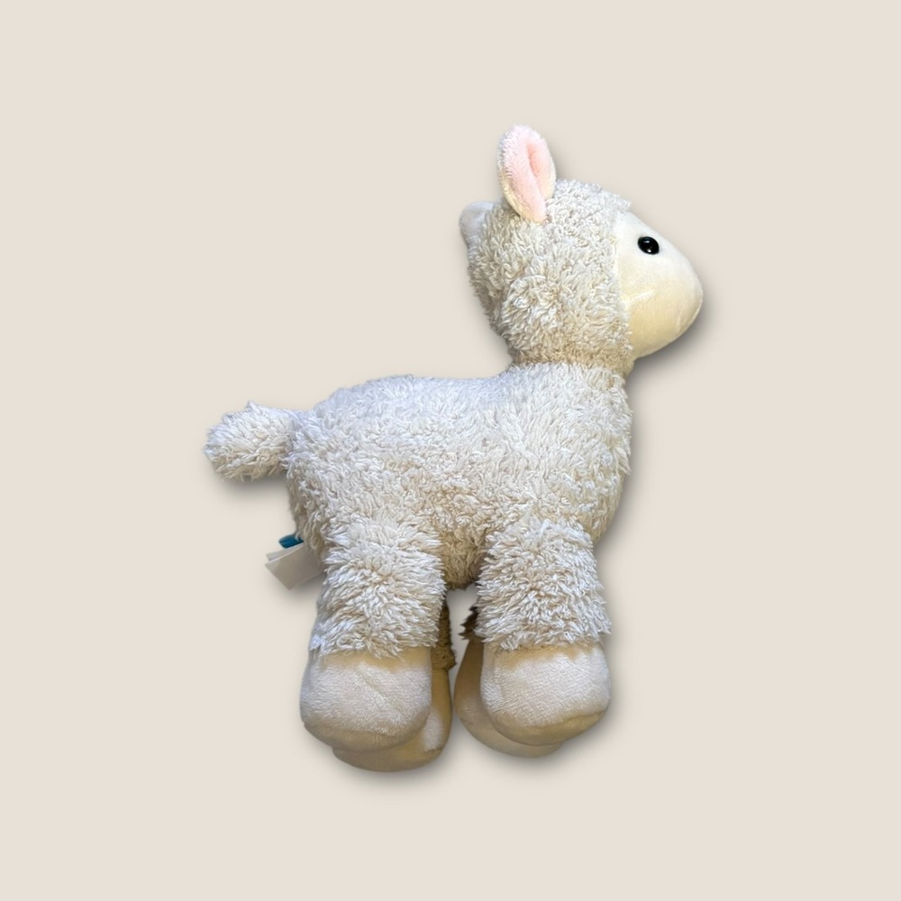 Llama Alpaca Lamb Sheep Pink Heart Plush Stuffed Animal - Manhattan Toy